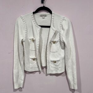 J. Crew Women's White Sweater